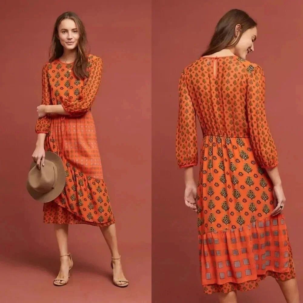 Anthropologie Bl-nk London Espre Petite Dress Size Small